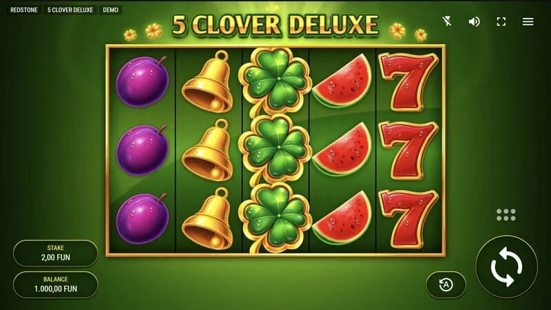 5 Clover Deluxe – obrazovka hry